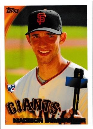2010 Topps Madison Bumgarner #105 card