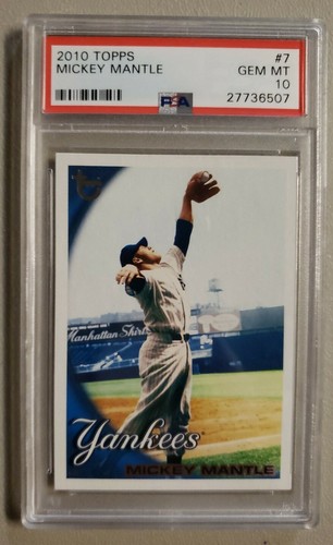 2010 Topps Mickey Mantle #7 card