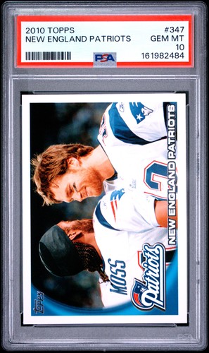 2010 Topps New England Patriots #347 card