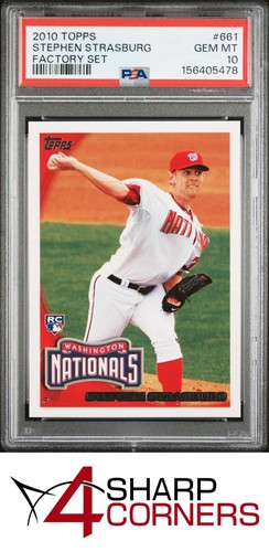 2010 Topps Stephen Strasburg [Factory Set] #661 card
