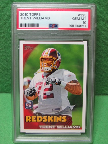 2010 Topps Trent Williams #225 card