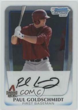 2011 Bowman Chrome Prospects Paul Goldschmidt #BCP99 card