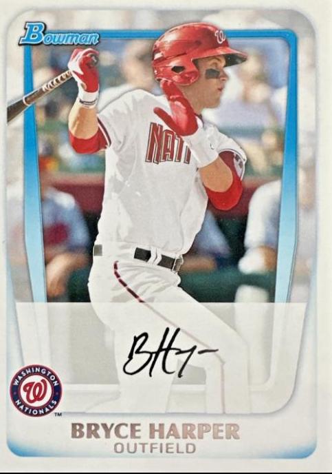 2011 Bowman Prospects Bryce Harper #BP1 card