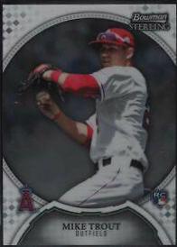 2011 Bowman Sterling Mike Trout [Rookie] #22 card
