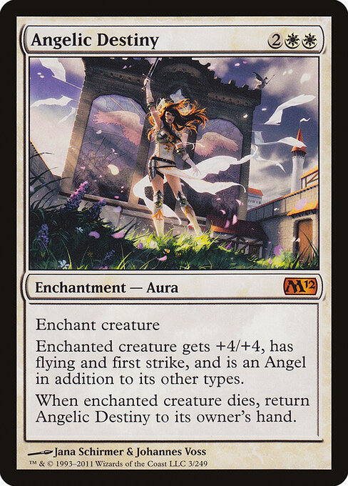 2011 Magic 2012 Angelic Destiny #3 card