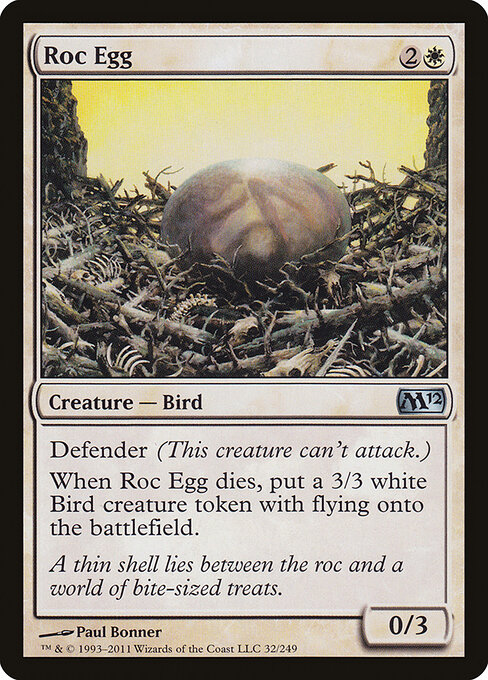 2011 Magic 2012 Roc Egg #32 card