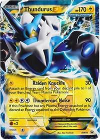2011 Promo Thundurus EX #BW81 card