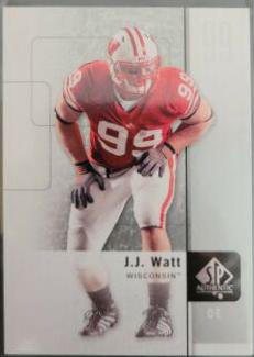 2011 SP Authentic J.J. Watt #57 card