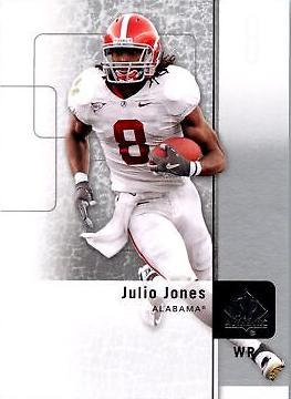 2011 SP Authentic Julio Jones #100 card