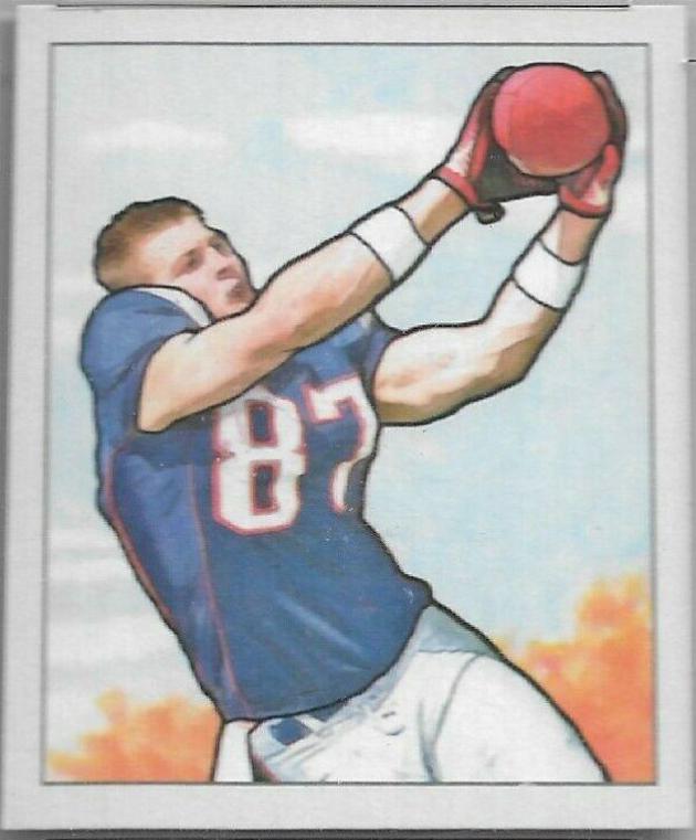 2011 Topps 1950 Bowman Rob Gronkowski #133 card