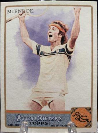 2011 Topps Allen & Ginter John McEnroe #40 card
