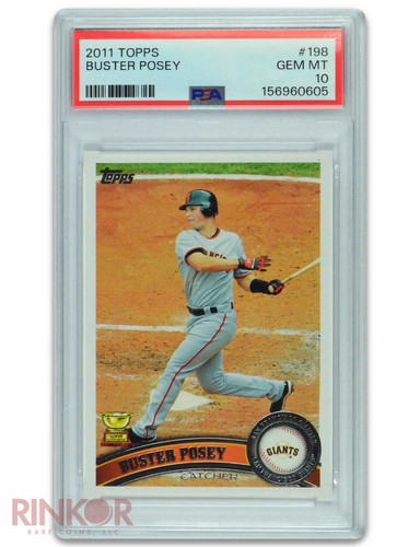 2011 Topps Buster Posey #198 card