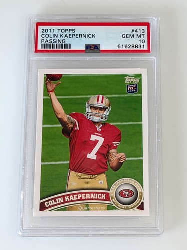 2011 Topps Colin Kaepernick [Passing] #413 card