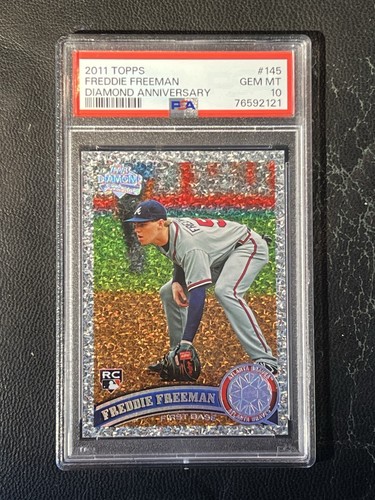 2011 Topps Freddie Freeman [Diamond Anniversary] #145 card