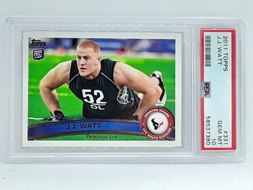2011 Topps J.J. Watt #331 card