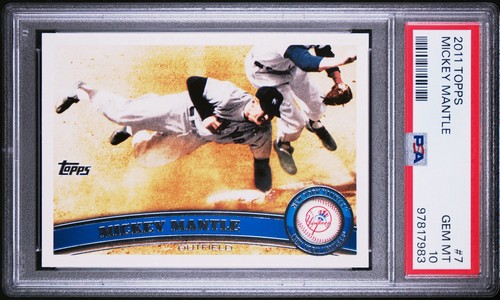2011 Topps Mickey Mantle #7 card