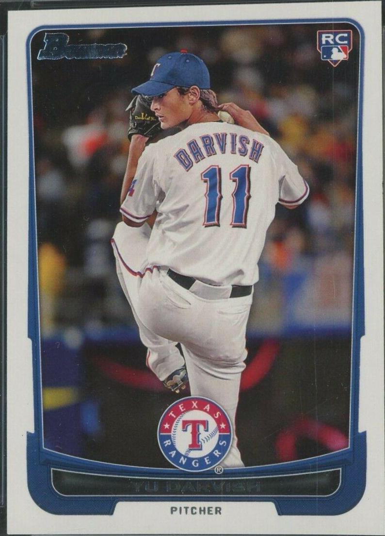 2012 Bowman YU Darvish #209 card