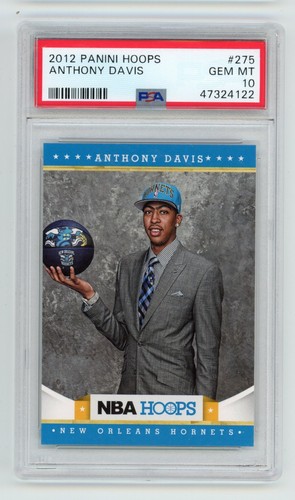 2012 Panini Hoops Anthony Davis #275 card