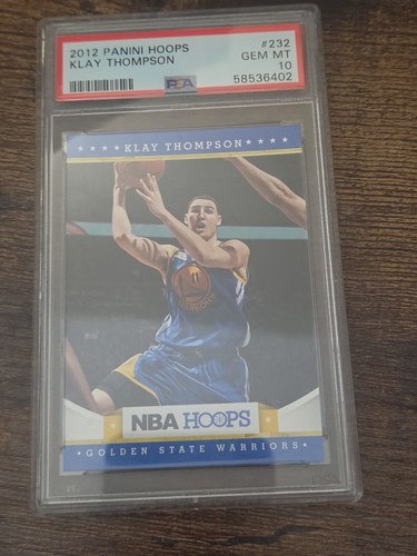 2012 Panini Hoops Klay Thompson #232 card