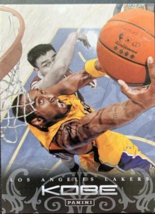 2012 Panini Kobe Anthology Kobe Bryant #132 card