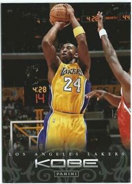 2012 Panini Kobe Anthology Kobe Bryant #140 card