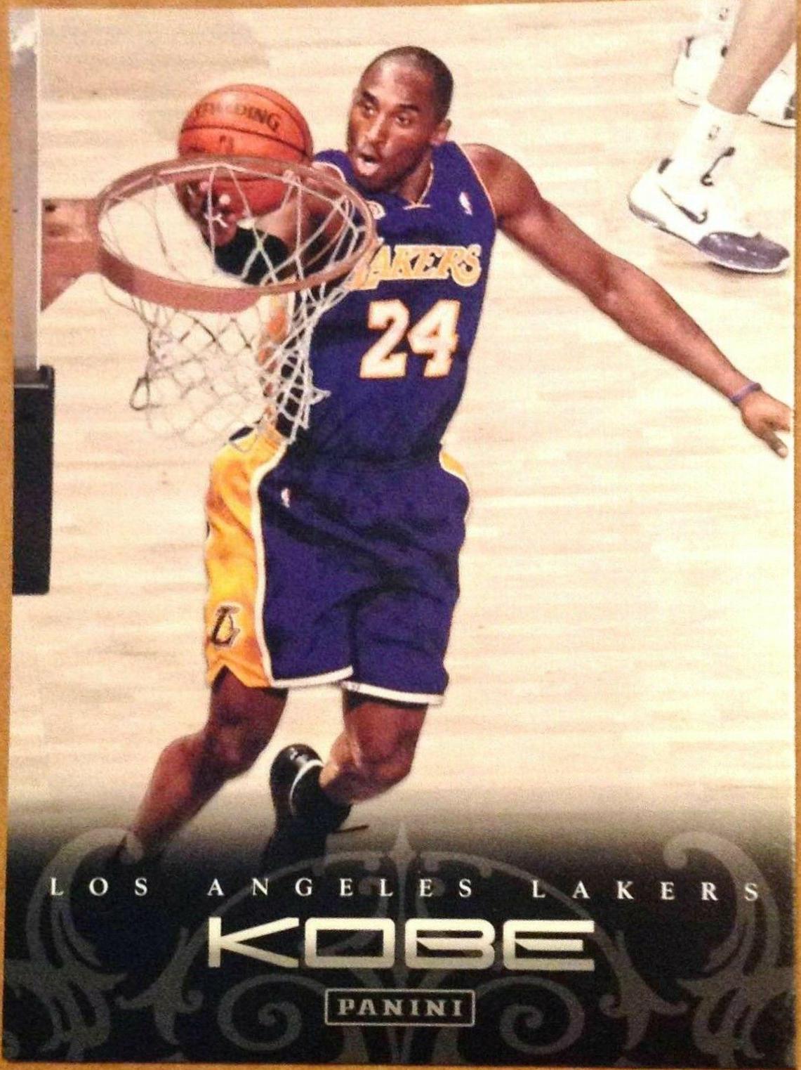 2012 Panini Kobe Anthology Kobe Bryant #154 card