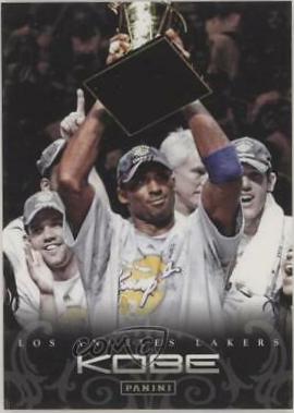 2012 Panini Kobe Anthology Kobe Bryant #166 card