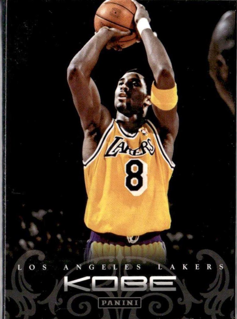 2012 Panini Kobe Anthology Kobe Bryant #27 card