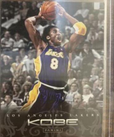 2012 Panini Kobe Anthology Kobe Bryant #53 card