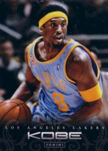 2012 Panini Kobe Anthology Kobe Bryant #64 card