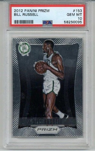 2012 Panini Prizm Bill Russell #153 card