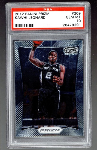 2012 Panini Prizm Kawhi Leonard #209 card