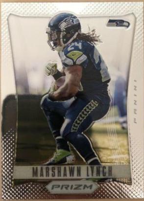 2012 Panini Prizm Marshawn Lynch #172 card
