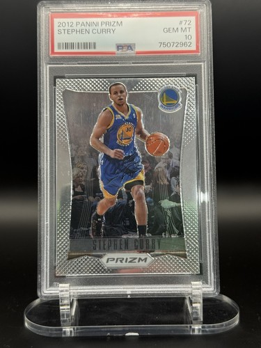 2012 Panini Prizm Stephen Curry #72 card