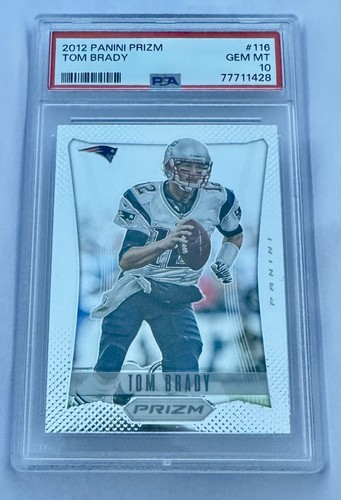 2012 Panini Prizm Tom Brady [Prizm] #116 card