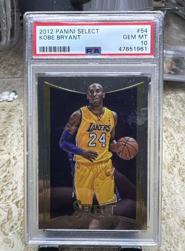 2012 Panini Select Kobe Bryant #54 card