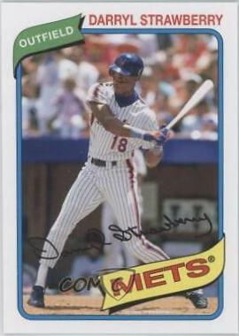 2012 Topps Archives Darryl Strawberry #129 card