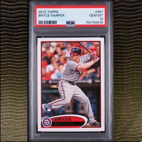2012 Topps Bryce Harper [Blue Helmet Batting Variation] #661 card