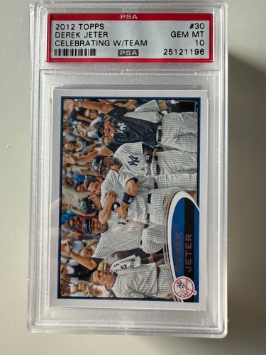 2012 Topps Derek Jeter #30 card