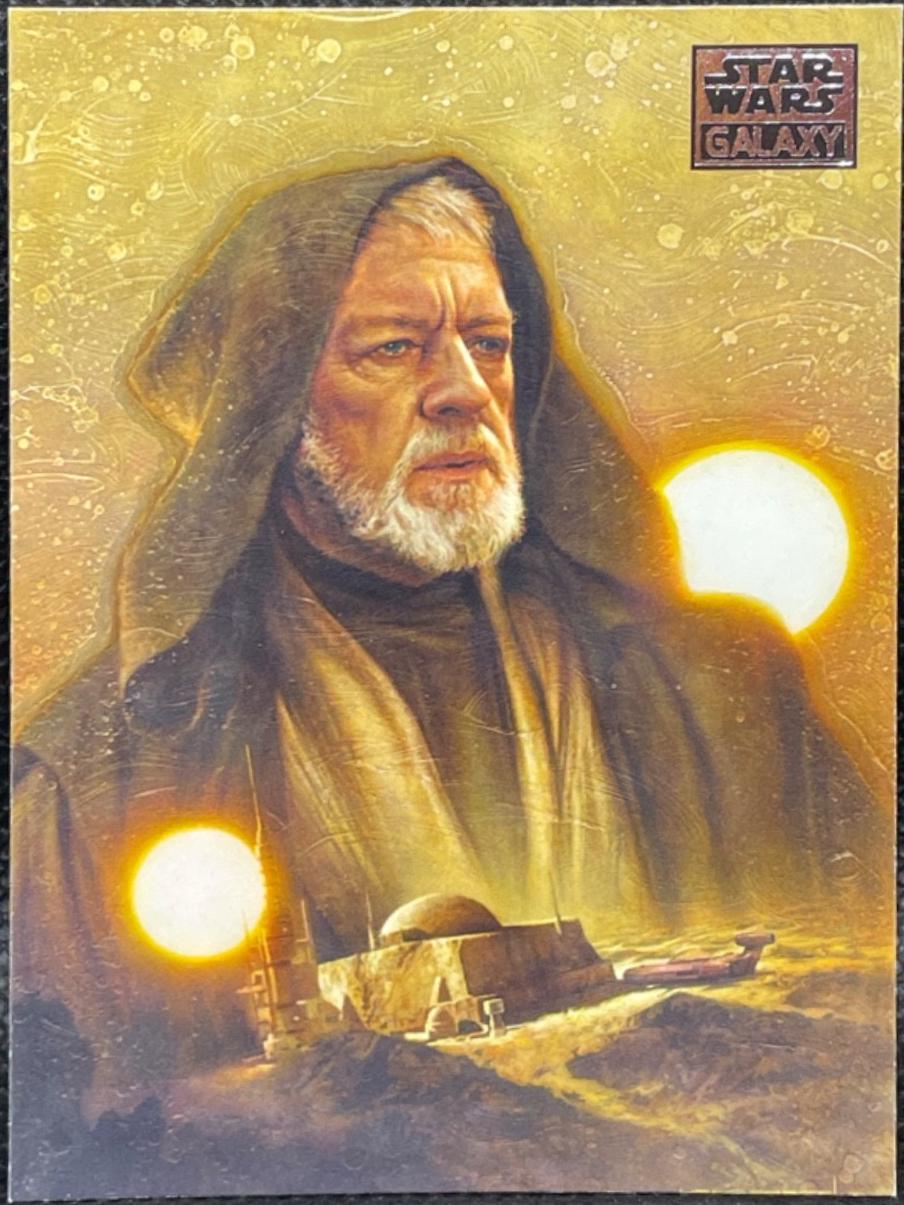 2012 Topps Galaxy Series 7 A Jedi on Tatooine #731 card