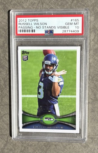 2012 Topps Russell Wilson [Variation] #165 card