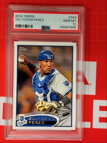2012 Topps Salvador Perez #343 card