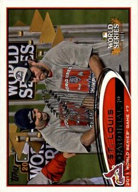 2012 Topps St. Louis Cardinals WS #53 card