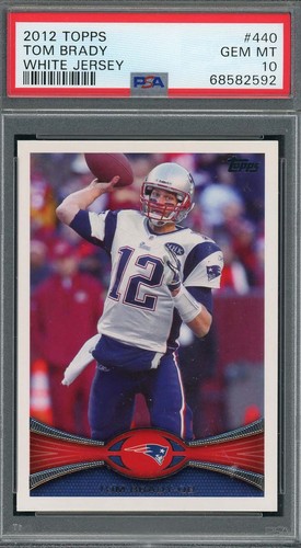 2012 Topps Tom Brady [White Jersey] #440 card