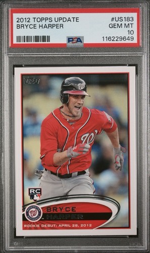 2012 Topps Update Bryce Harper #US183 card