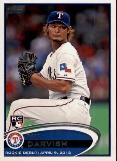 2012 Topps Update YU Darvish #US168 card