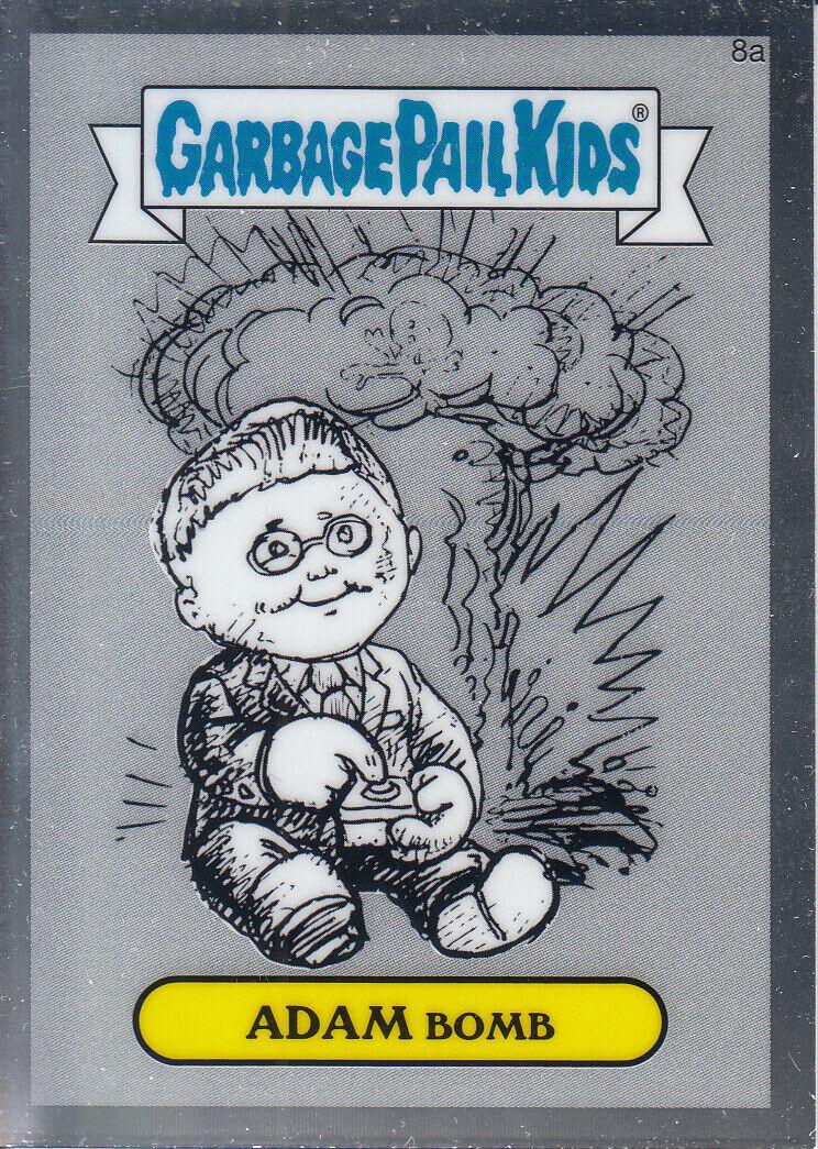 2013 Chrome ADAM Bomb [Pencil Art] #8a card