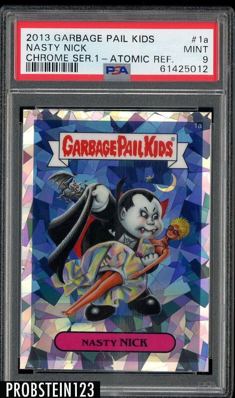 2013 Chrome Nasty NICK [Atomic] #1a card
