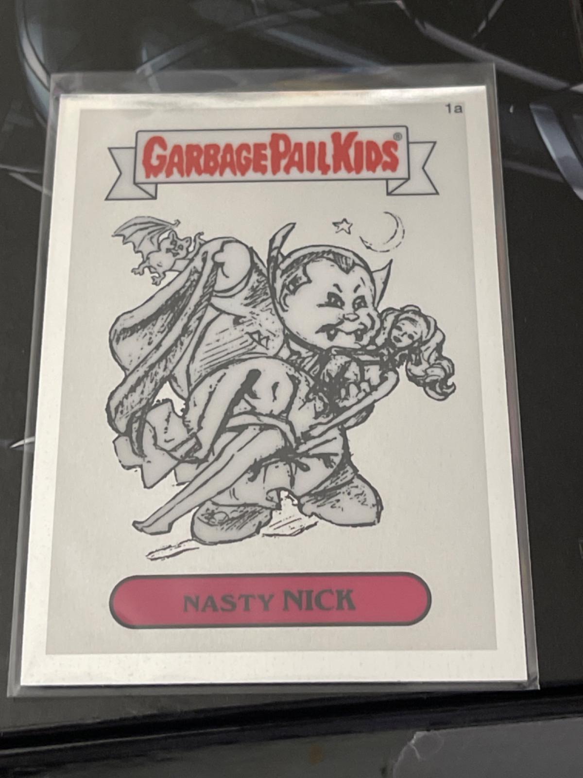 2013 Chrome Nasty NICK [Pencil Art] #1a card