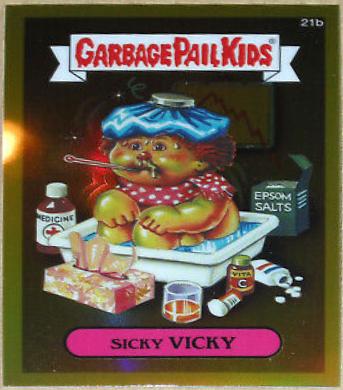 2013 Chrome Sicky VICKY [Gold] #21b card